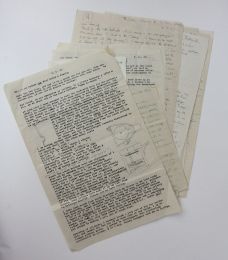 AN ARCHIVE OF AUTOGRAPH, TYPED AND ILLUSTRATED LETTERS BETWEEN DAVID LEACH AND SAM HAILE