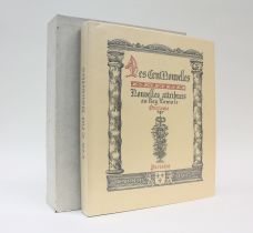 LES CENT NOUVELLES NOUVELLES attribu�es au Roy Louis le Onzi�me.
