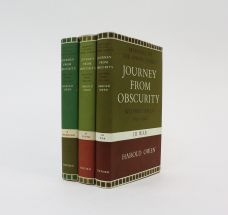 MEMOIRS OF THE OWEN FAMILY, JOURNEY FROM OBSCURITY, WILFRED OWEN 1893-1918