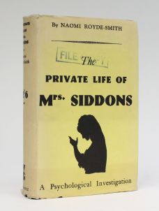 THE PRIVATE LIFE OF MRS. SIDDONS.