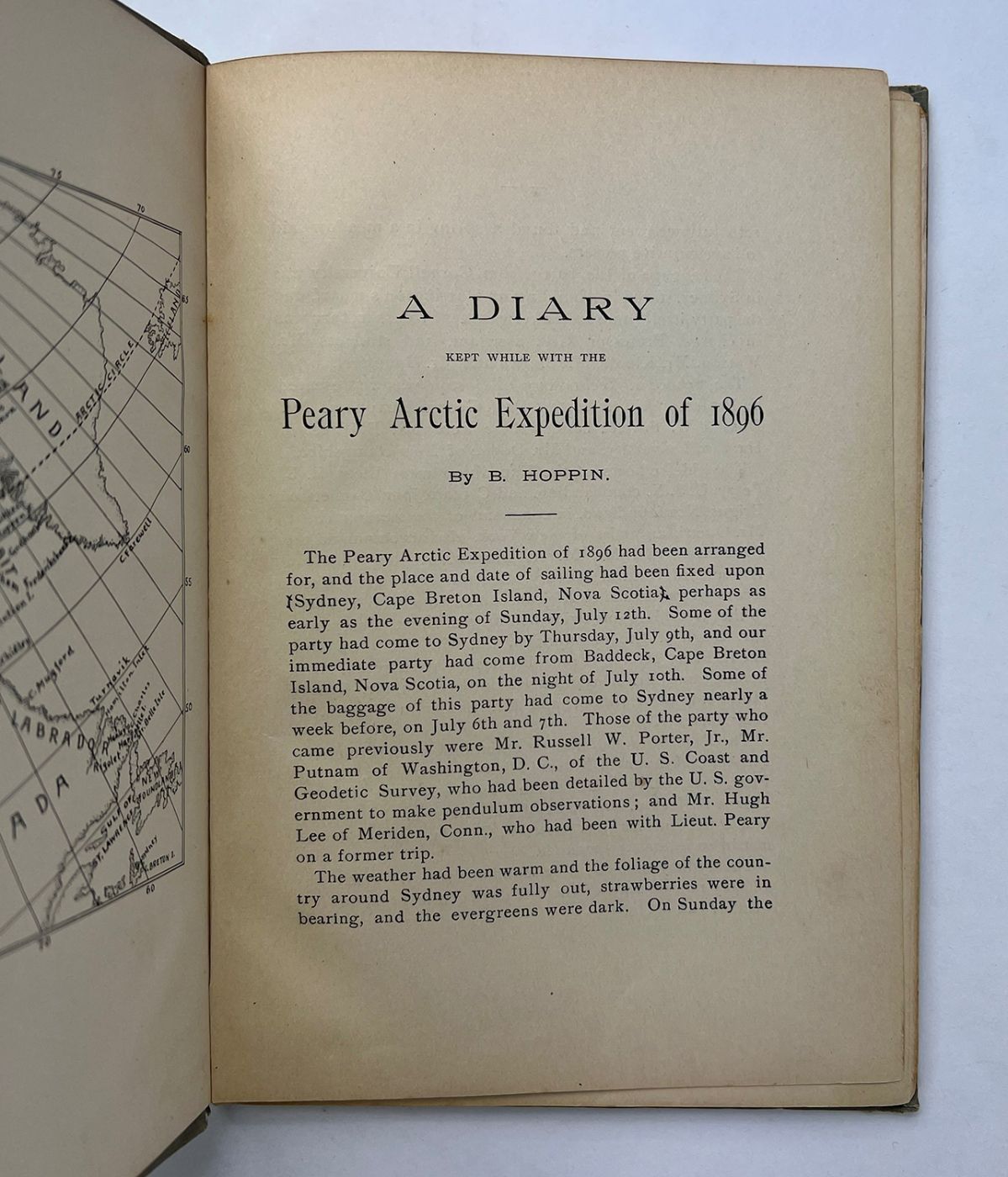A DIARY KEPT WHILE WITH THE PEARY ARCTIC EXPEDITION OF 1896 -  image 2