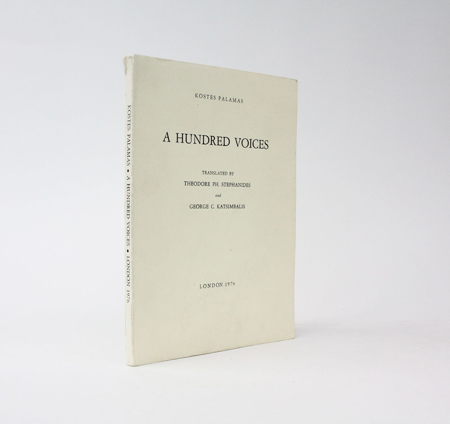A HUNDRED VOICES -  image 1