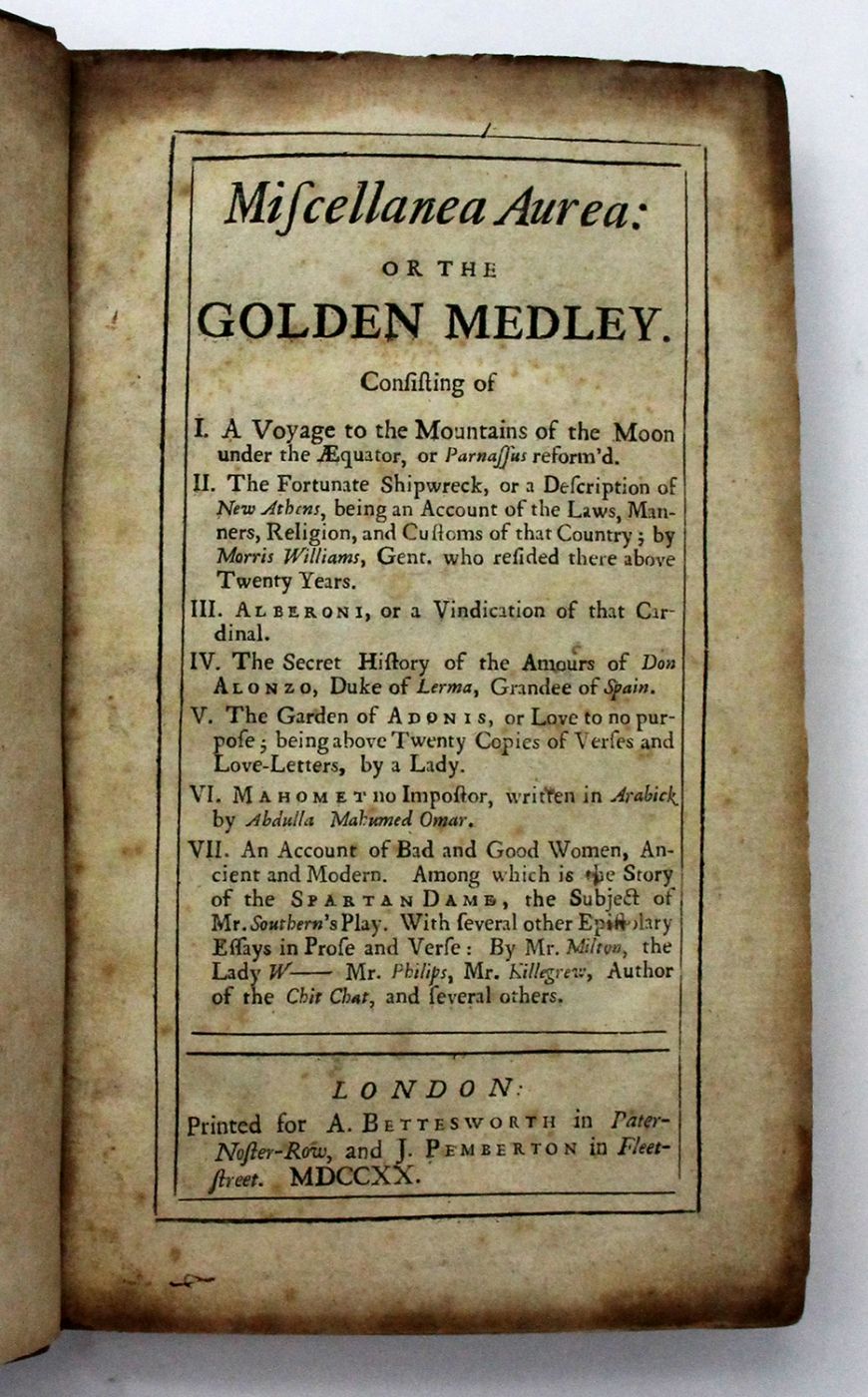 MISCELLANEA AUREA: OR THE GOLDEN MEDLEY. -  image 4